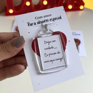 Chaveiro personalizado