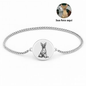 Pulseira redonda personalizada – pet
