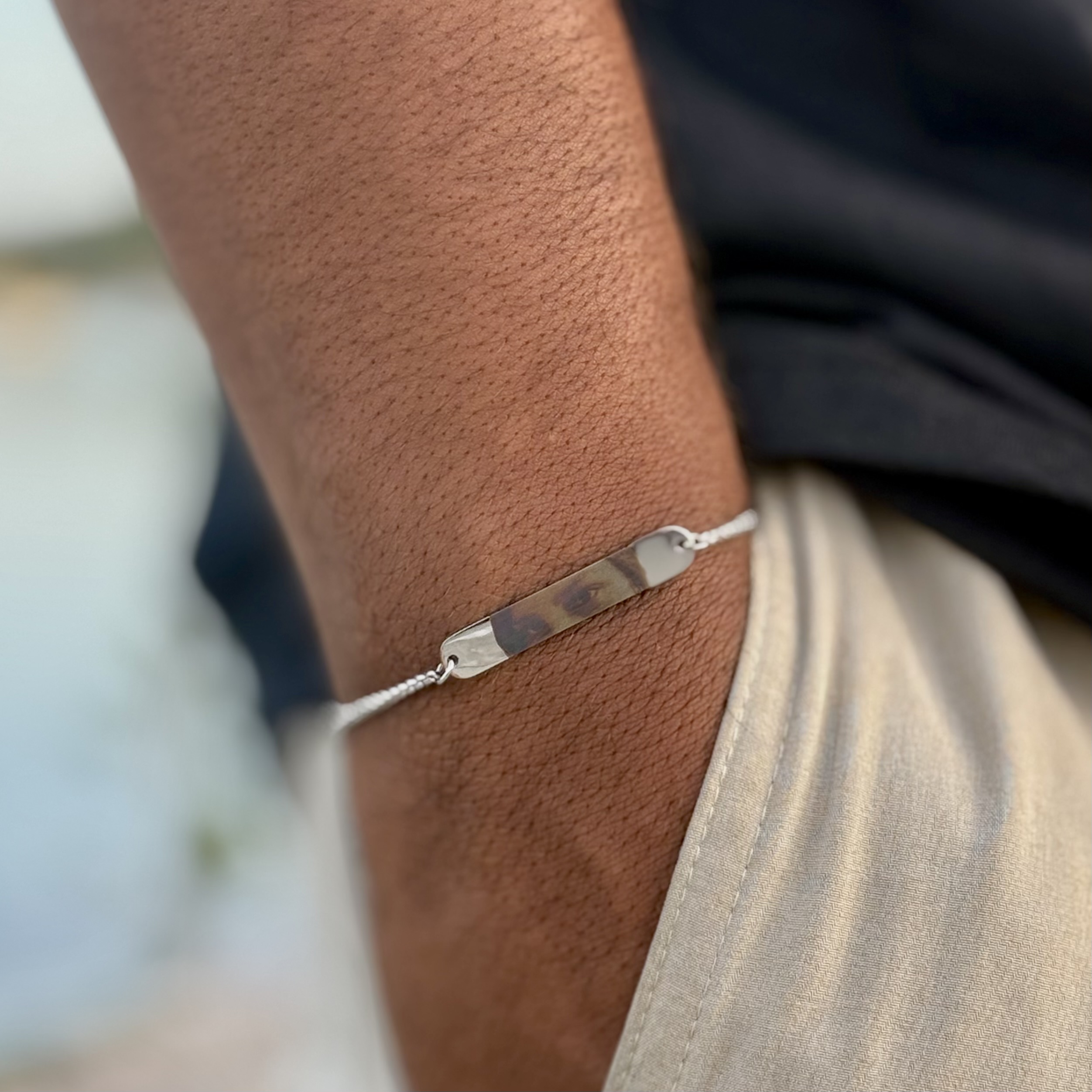 Pulseira personalizada olhar - Imagem 2