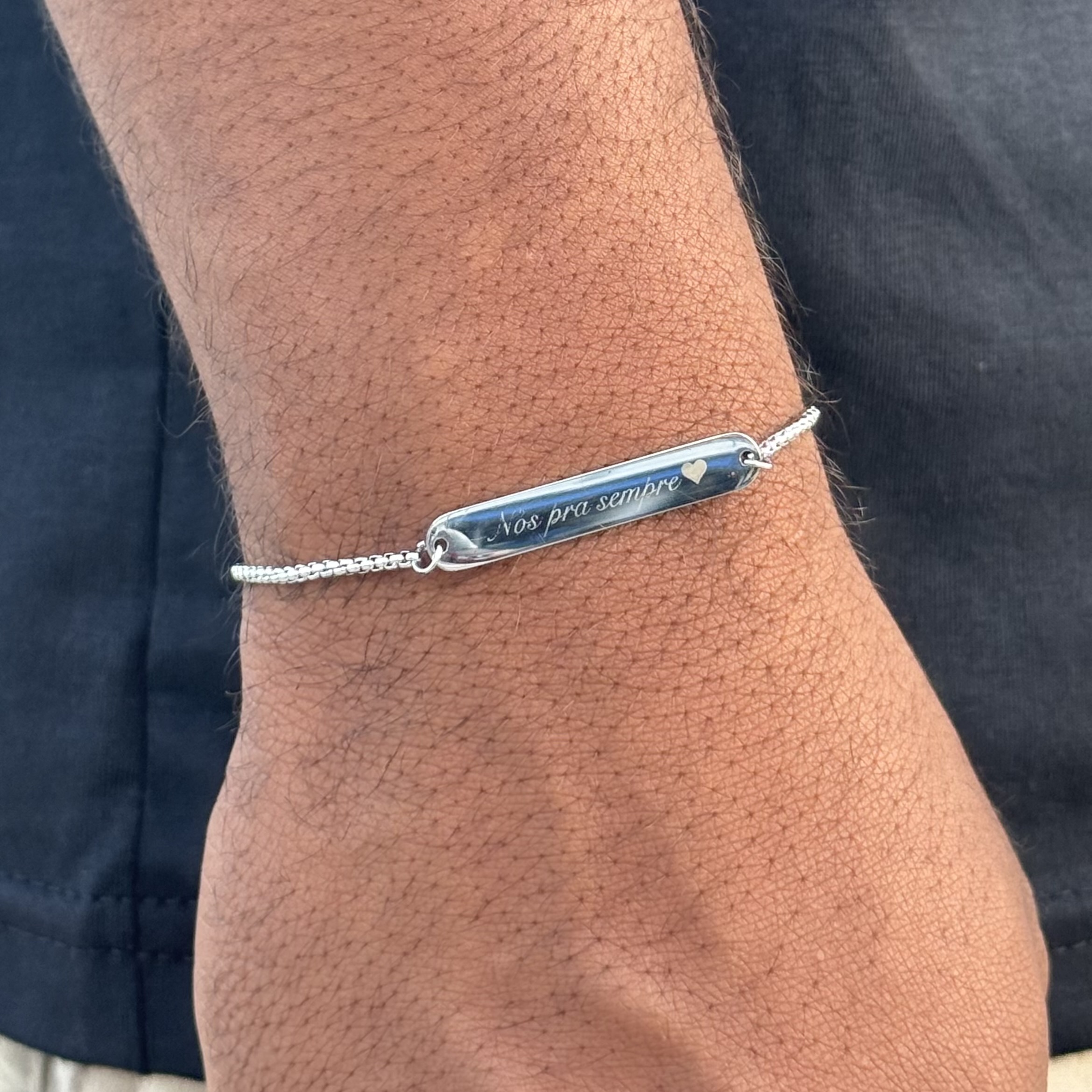 Pulseira personalizada olhar - Imagem 3