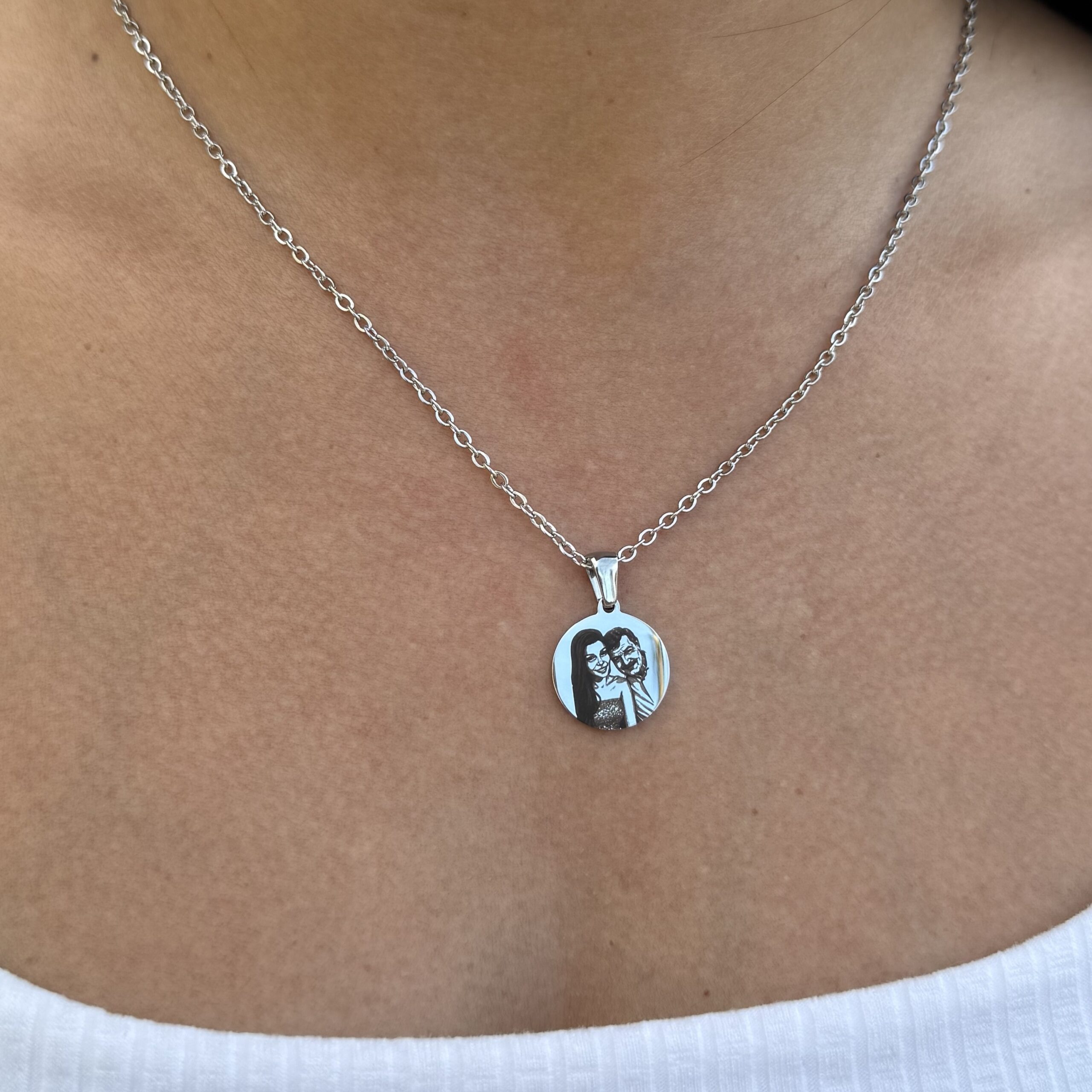 Colar medalha personalizada - Imagem 4