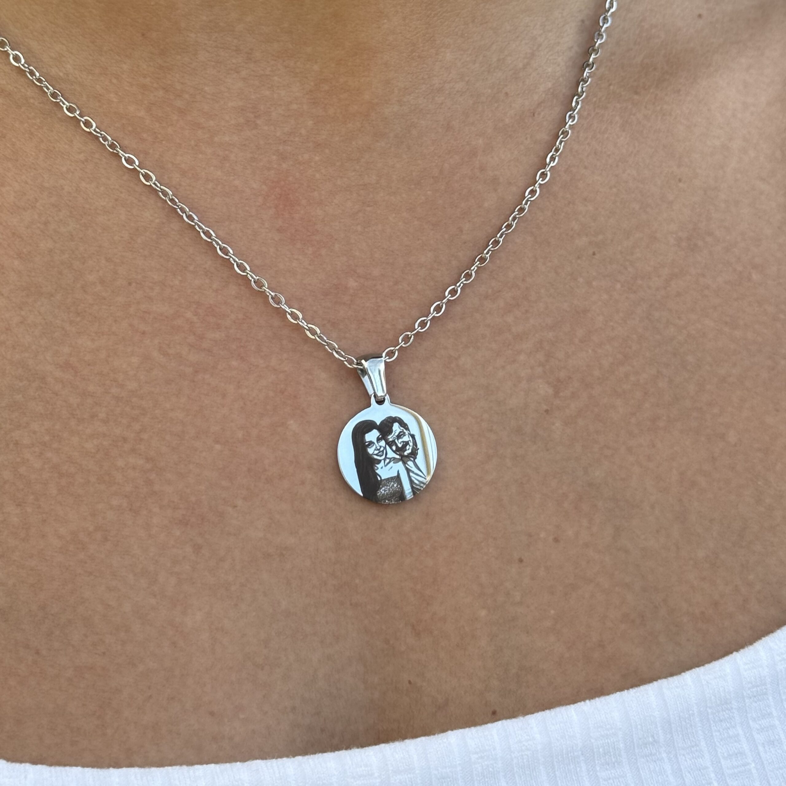 Colar medalha personalizada - Imagem 2