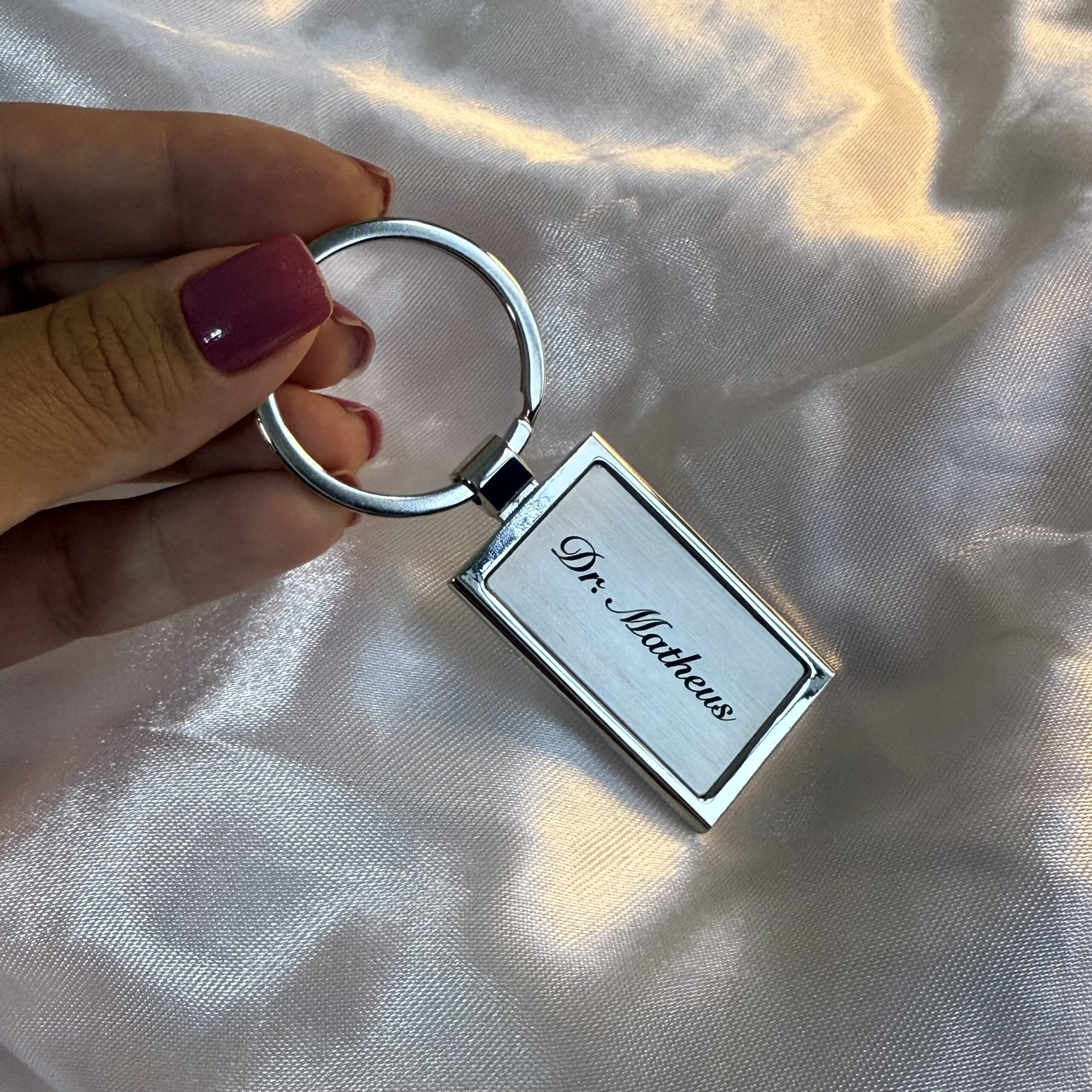 Chaveiro inox personalizado - Imagem 4