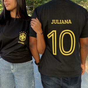 Kit camisetas personalizadas – Brasil